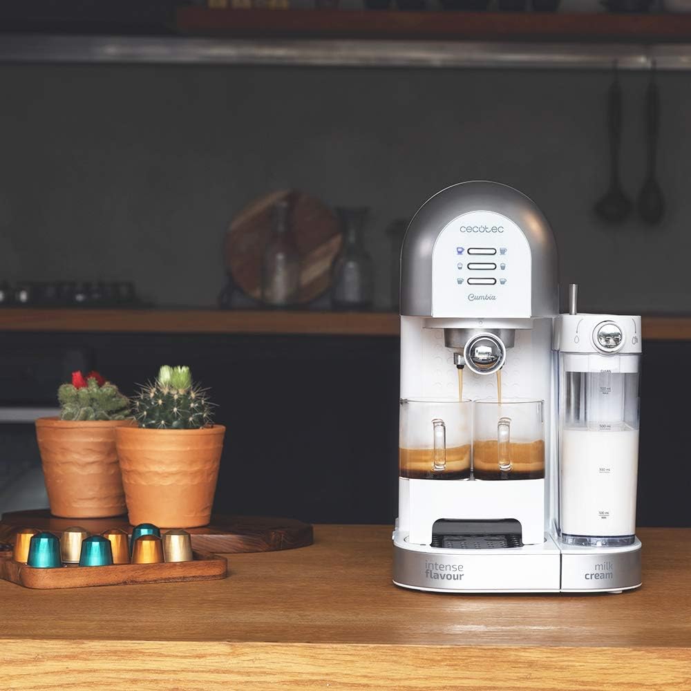 Cecotec Cafeteira semiautomática Power Instant-ccino 20 Chic série Bianca.