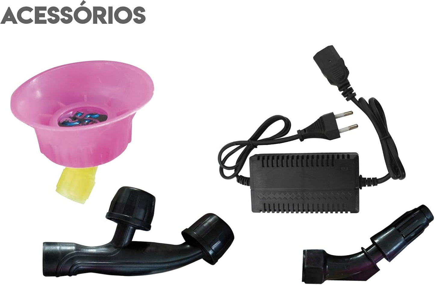 Bricoferr - Pulverizador elétrico recarregável, capacidade do tanque 12 litros
