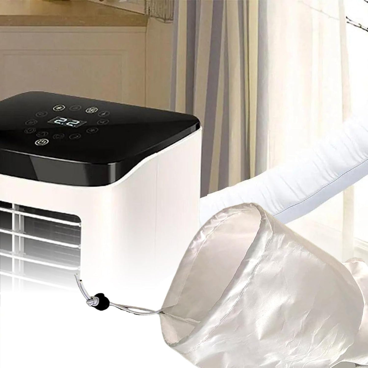 Vedação Para Isolamento E Exaustão De Ar Condicionado Para Cozinha Porão Garagem Escritório Doméstico Apartament