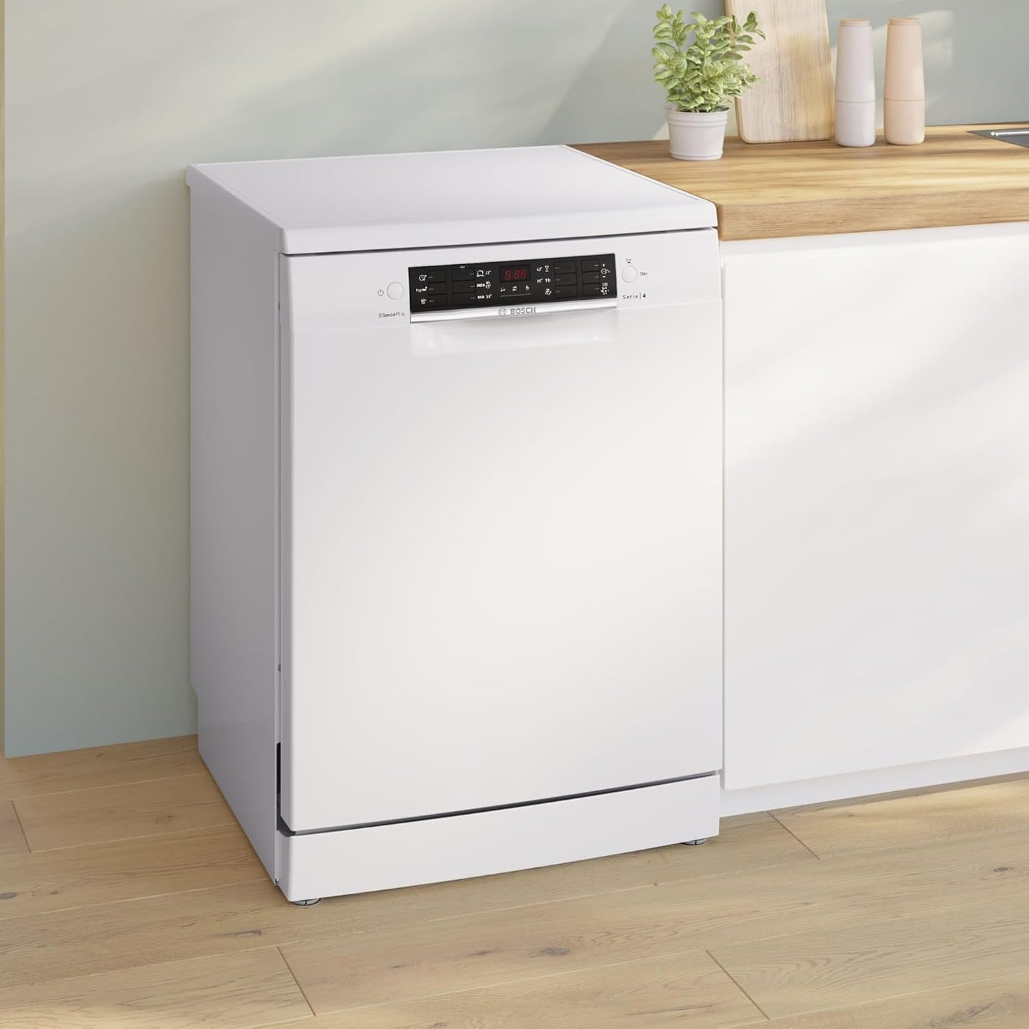 Bosch - Lava-louças de instalação livre, 60 cm de largura, 13 serviços, silencioso,