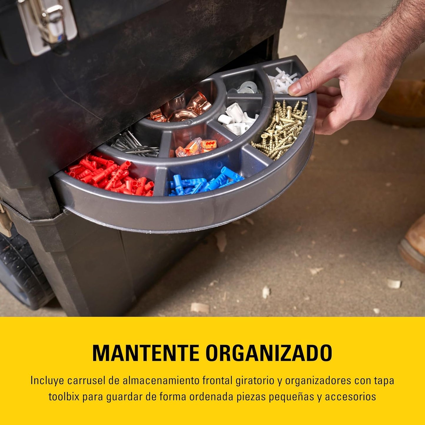 STANLEY Mobile Work Centre Toolbox, oficina rolante 2 em 1