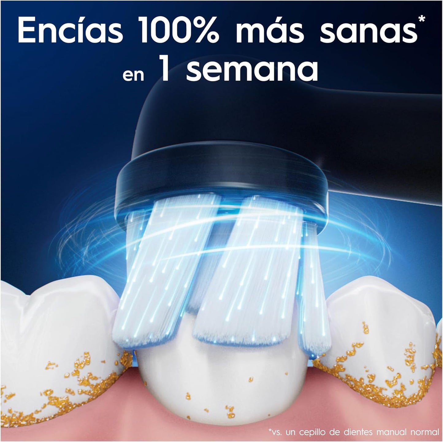 Oral-B Série iO Gentle Care Cabeças de Reposição Originais, Pacote com 4