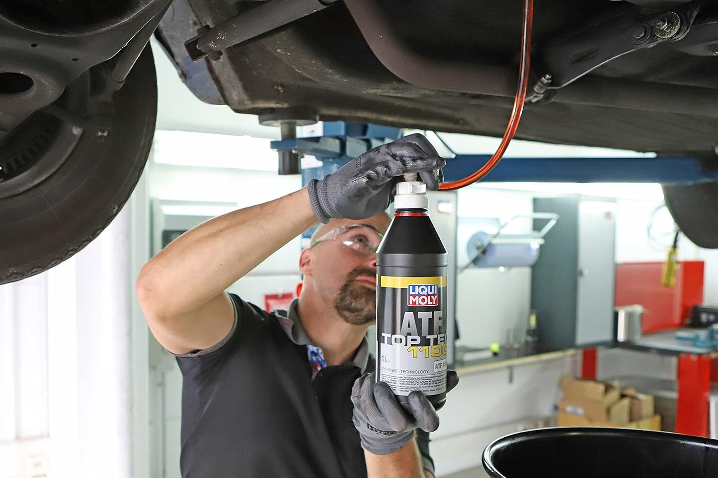 LIQUI MOLY Top Tec ATF 1100 | 1 L | óleo de engrenagem, óleo hidráulico, 3651 (embalagem de 2)