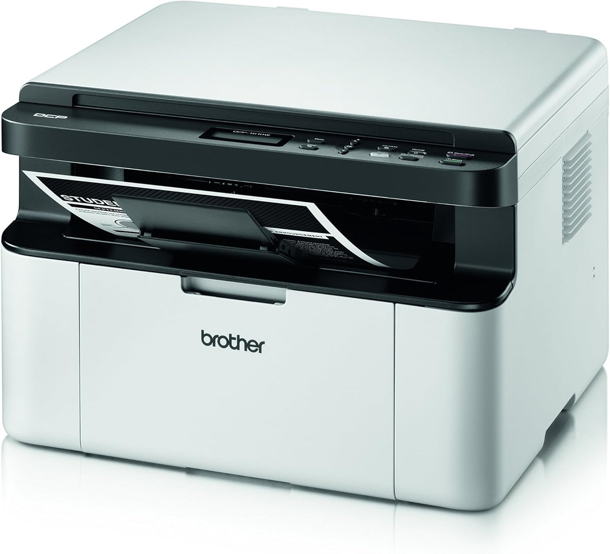 Brother DCP1610W - Impressora Multifuncional a Laser Monocromática, Branco e Preto