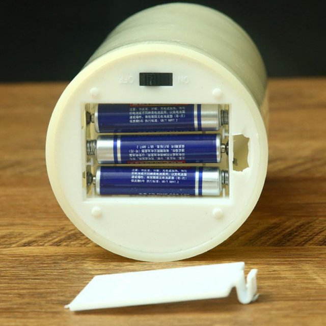 3 peças LED Vela Eletrônica Velas Sem Chama Lâmpada Velas Piscantes Operadas por Bateria com Pavio Móvel Remoto Chama Dançante Luz de Vela de Férias