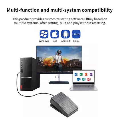 PCsensor FS220 – Pedal USB Programável para PC