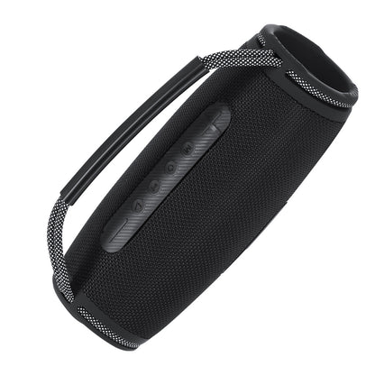 Speaker Digby Alto-falante estéreo Bluetooth® 2x5W com luz multicolorida, feito de tecido premium resistente.