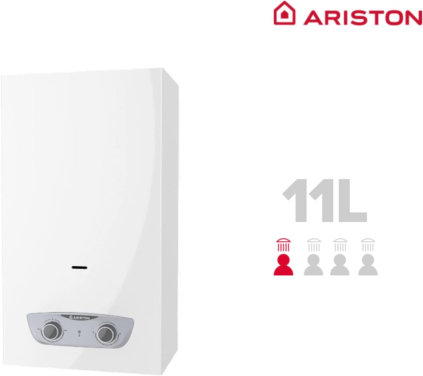 Ariston Fast RX - Esquentador de Gás Butano 11L/min