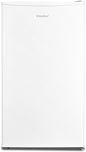 Comfee' RCD93WH2(E) Mini frigorífico compacto de 93L, frigorífico de uma porta baixa mesa para escritório, doprmitório ou bar, controlo de temperatura ajustável, silencioso, com pequeno congelador [Classe energética E]
