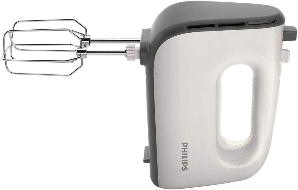 Philips Série 5000 Liquidificadora - Motor de 450 W, 5 Velocidades e Turbo, Mistura Forte e Eficaz, Copo de Forma Cónica, Fácil Expulsão, Cinzento Caxemira (HR3741/00)
