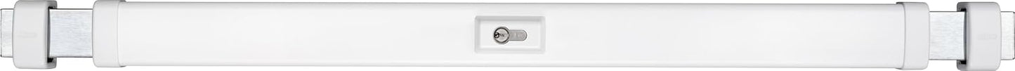 ABUS PR_2700W_W - Barra transversal com cilindro de alta segurança sistema V 30/70 branca