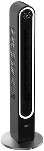Cecotec Ventoinha de torre EnergySilence 9090 Skyline Smart Light de 42", 65 W, luz LED, ecrã LED táctil, controlo remoto, 6 velocidades e 3 modos, oscilação de 150º, temporizador