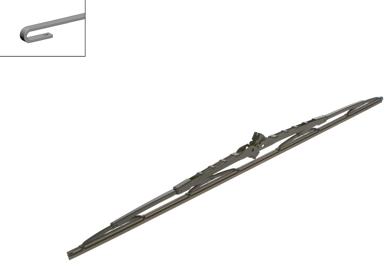 Escova limpa-para-brisas Bosch Twin 650U, Comprimento: 650mm – 1 escova limpa-para-brisas para o para-brisas frontal