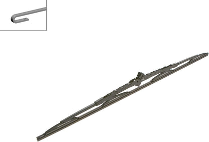 Escova limpa-para-brisas Bosch Twin 650U, Comprimento: 650mm – 1 escova limpa-para-brisas para o para-brisas frontal