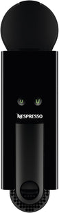 Minipiano Nespresso Essenza preto XN1108 Práctica, 19 Bares, 2 Opciones café, Calentamiento rápido, Apagado automático, Incluye pack cápsulas bienvenida, XN1108