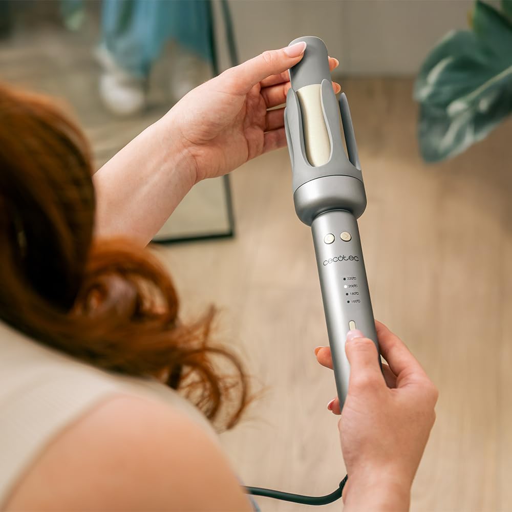 Cecotec Modelador de cabelo automático com cabo SurfCare Magic Waves Style