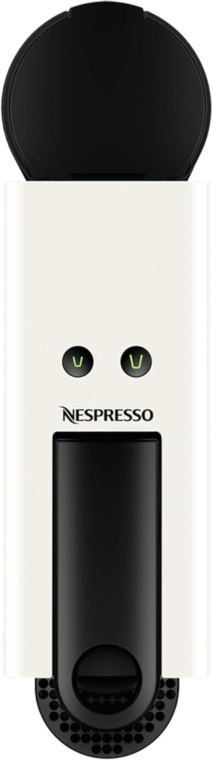 Nespresso Krups Essenza Mini XN1101PR5 - Máquina de Café Monodose de Cápsulas Nespresso, Compacta, 19 Bares, Desligamento Automático, Cor Branco