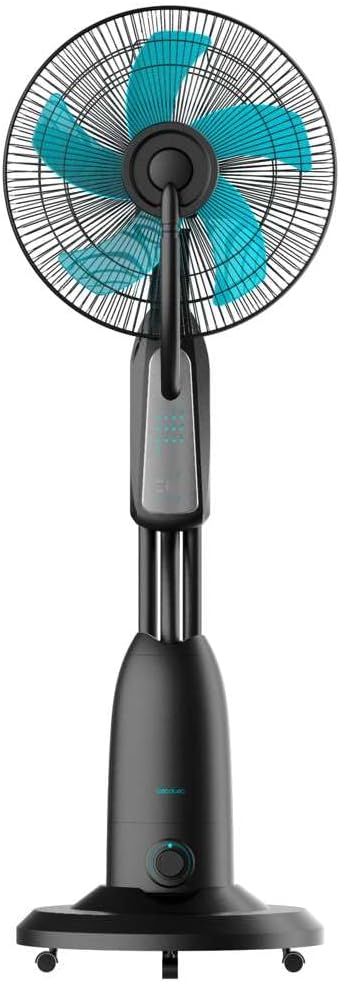 Cecotec Ventoinha de nebulizador de água com controlo remoto EnergySilence 490 Freshessence. 90W, diâmetro de 16", 5 pás, depósito de 2,8 l, temporizador 7,5 h, indicador LED e oscilação
