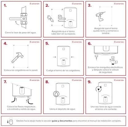 Ariston Lydos R - Termo elétrico de 80 litros,
