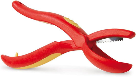Snips, Tesouras, cortador de castanhas, 19,5 x 3 cm, abre-castanhas com lâmina de aço inoxidável, pinças de castanha, 100% feitas na Itália, 0