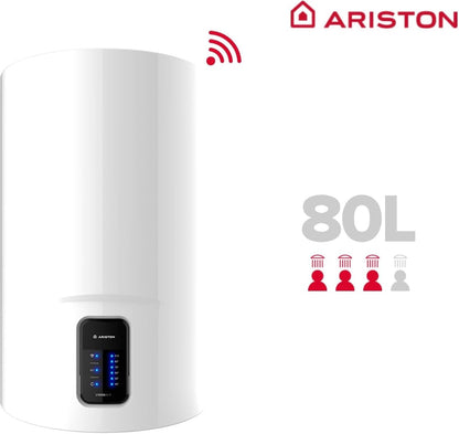 Ariston Velis Pro Wifi (ex.DUO 5 Fleck) - Termo elétrico de 50 litros baixo consumo multiposição, aquecedor de água 79,7x27,5x51,1