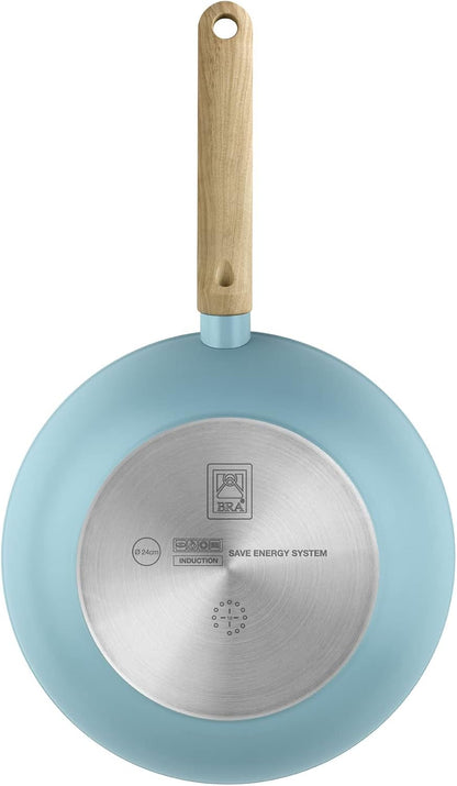 BRA Nordik Wok 28 cm, alumínio forjado com antiaderente