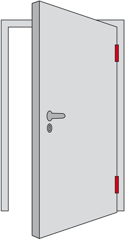 ABUS PR_2700W_W - Barra transversal com cilindro de alta segurança sistema V 30/70 branca