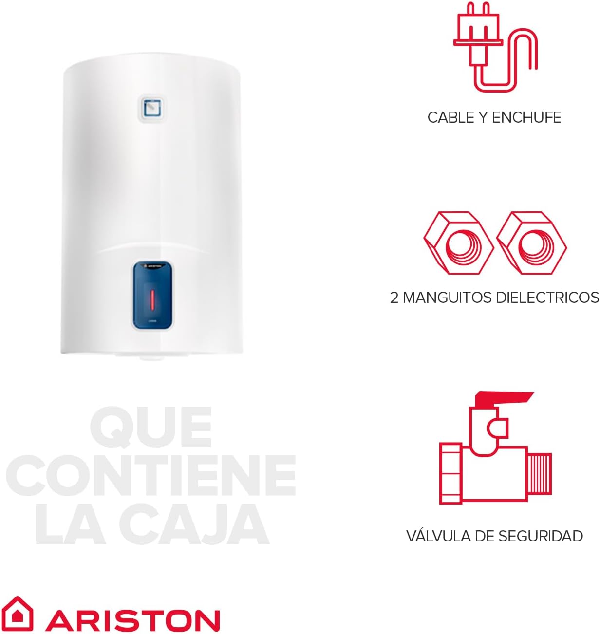 Ariston Lydos R - Termo elétrico de 80 litros,