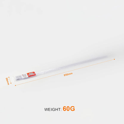 Ibergrif M101-80, selo para divisória de chuveiro 80 cm, para portas de vidro de 5-8 mm, junta impermeável para casa de banho