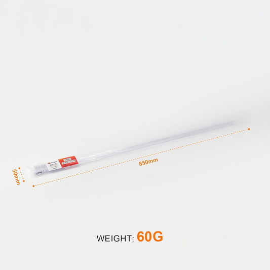 Ibergrif M101-80, selo para divisória de chuveiro 80 cm, para portas de vidro de 5-8 mm, junta impermeável para casa de banho