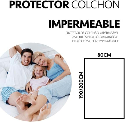 Degrees Home - Cobertura de colchão - protetor de colchão - capa impermeável colchão - faixa ajustável - antiácaros - lavável - colchão 150