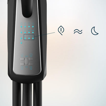 Cecotec Ventoinha de nebulizador de água com controlo remoto EnergySilence 490 Freshessence. 90W, diâmetro de 16", 5 pás, depósito de 2,8 l, temporizador 7,5 h, indicador LED e oscilação