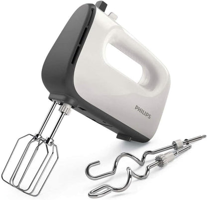 Philips Série 5000 Liquidificadora - Motor de 450 W, 5 Velocidades e Turbo, Mistura Forte e Eficaz, Copo de Forma Cónica, Fácil Expulsão, Cinzento Caxemira (HR3741/00)