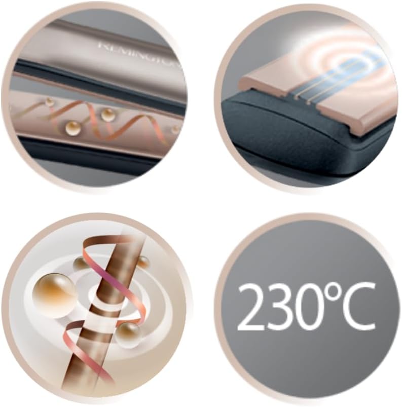Remington Prancha de cabelo com ecrã digital, 160-230 °C,