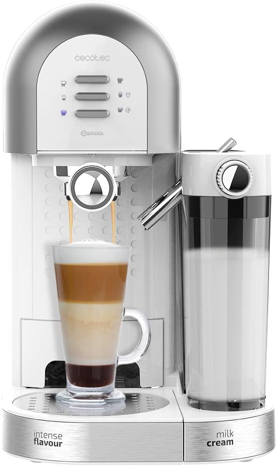 Cecotec Cafeteira semiautomática Power Instant-ccino 20 Chic série Bianca.