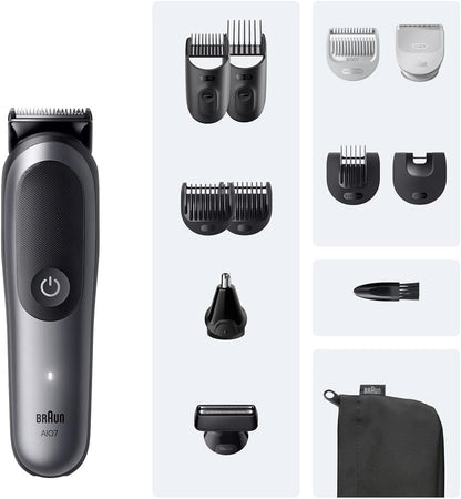 Braun Recortadora Todo En Uno Series 7 AIO7545, Kit de Estilo 12em1