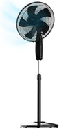 Cecotec Ventoinha de pé EnergySilence 515 MaxFlow Black. 45W, diâmetro de 16", 5 pás, temporizador 1h, 3 velocidades e oscilação automática, altura regulável até 135 cm