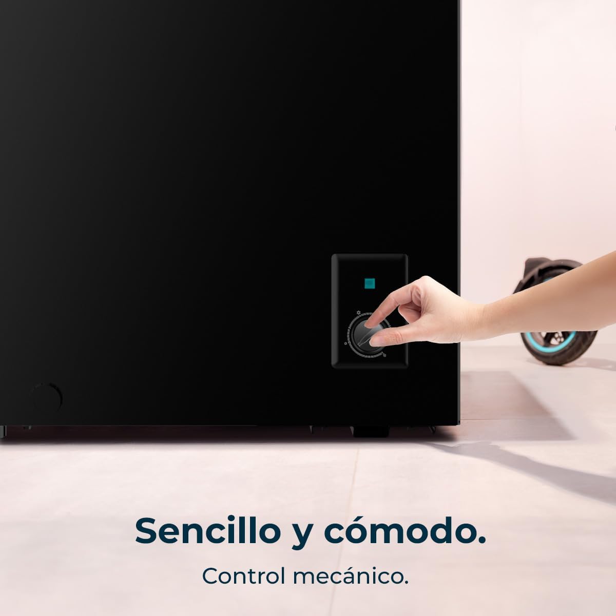 Cecotec Congelador horizontal de 99 L
