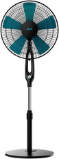 Cecotec Ventoinha de pé com controlo remoto EnergySilence 560 Max Smart. 45W, diâmetro de 16", 5 pás, temporizador de 12h, ecrã LED, controlo tátil, oscilação automática de 80º