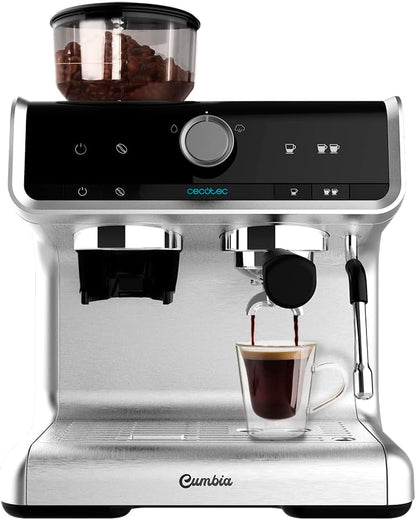 Cecotec Máquina de Café Expresso com Braço de Dupla Saída Power Espresso