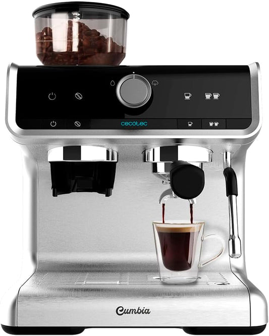 Cecotec Máquina de Café Expresso com Braço de Dupla Saída Power Espresso