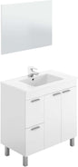 RKITMOBEL Lavabo PMMA Cor Branco, 81,5x13x46