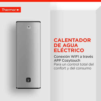 Thermor - Termo elétrico Onix Connect - Aquecedor de água elétrico multiposição de 50 l - 2250/1000 W