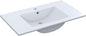 RKITMOBEL Lavabo PMMA Cor Branco, 81,5x13x46