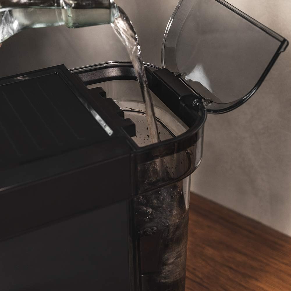 Cecotec máquina de café expresso Cafelizzia 790 Black para expresso e cappuccino. Sistema de aquecimento rápido, 20 bares, modo automático para 1 e 2 cafés, vaporizador orientável, depósito 1,2 litros