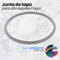 Fagor Substituição de Borracha Panela de Pressão M18804555 Compatível com Panela de Pressão Fagor com Diâmetro Interior de 25 Centímetros | Silicone, Ø25 cm, Cinzento