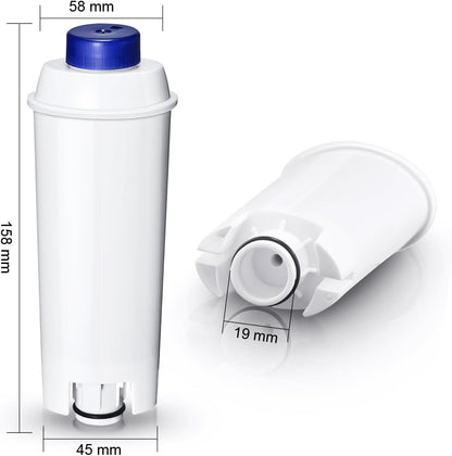 Filtro de Água Filswa para Máquinas de Café De’Longhi ECAM – Compatível, 4 Unidades