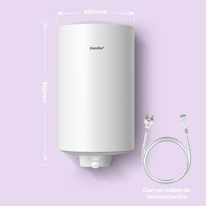 COMFEE ' D80-15EFG-ES Aquecedor de água elétrico vertical