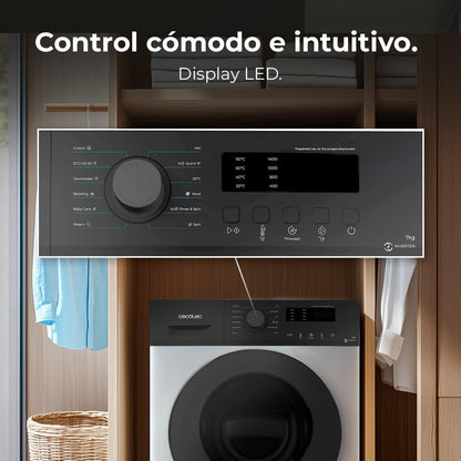 Cecotec Máquina de lavar roupa 7Kg
