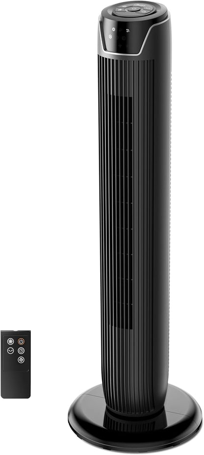 Midea FZ10-17JR - Ventilador de torre silencioso com controlo remoto (92 cm,